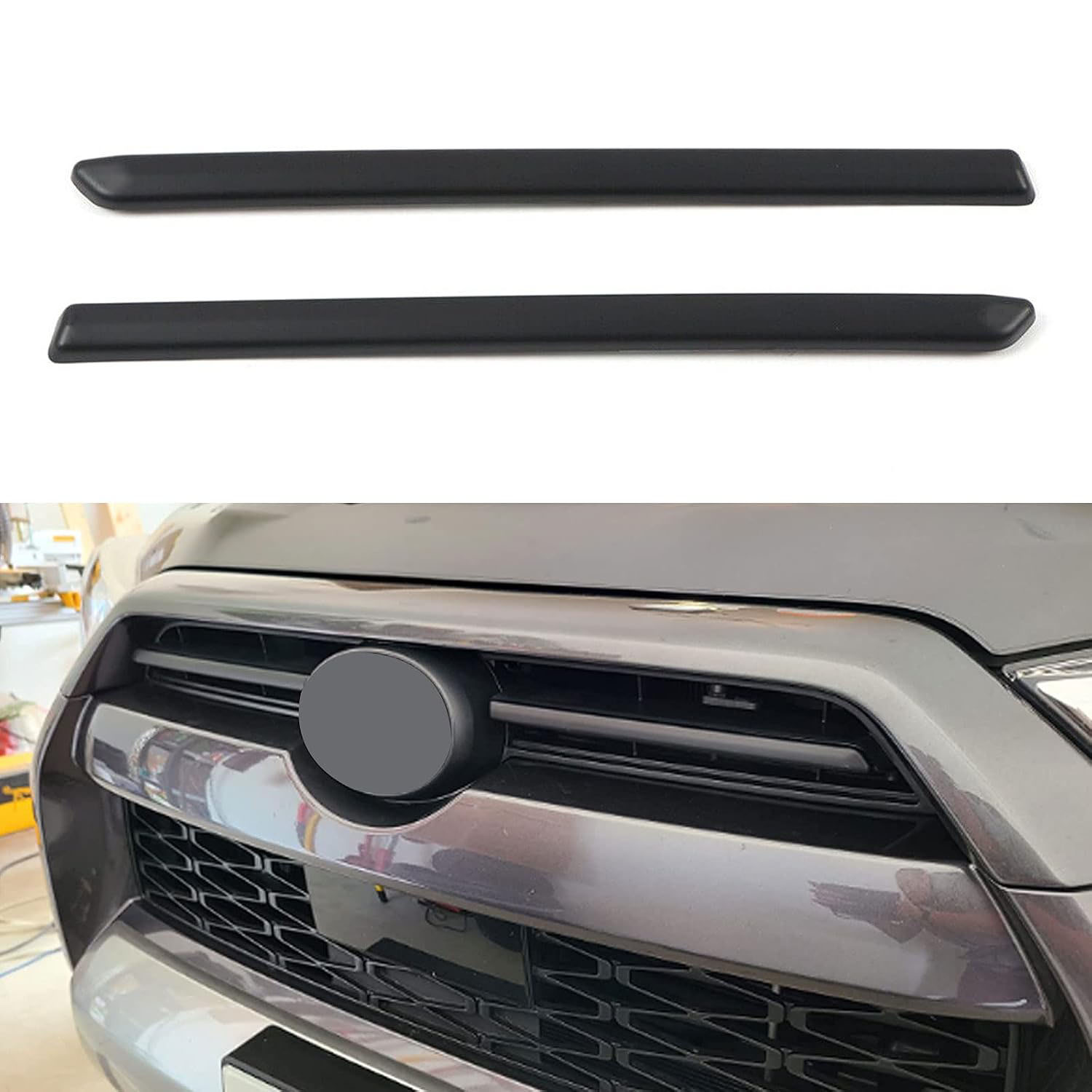 Covelta Front Grille Cover Trim perfect fit for 2020 2021 2022 2023 2024 Toyota 4Runner TRD Pro, TRD Off-Road, TRD Off-Road Premium, Trail, and Limited, Base, SR5, SR5 Premium