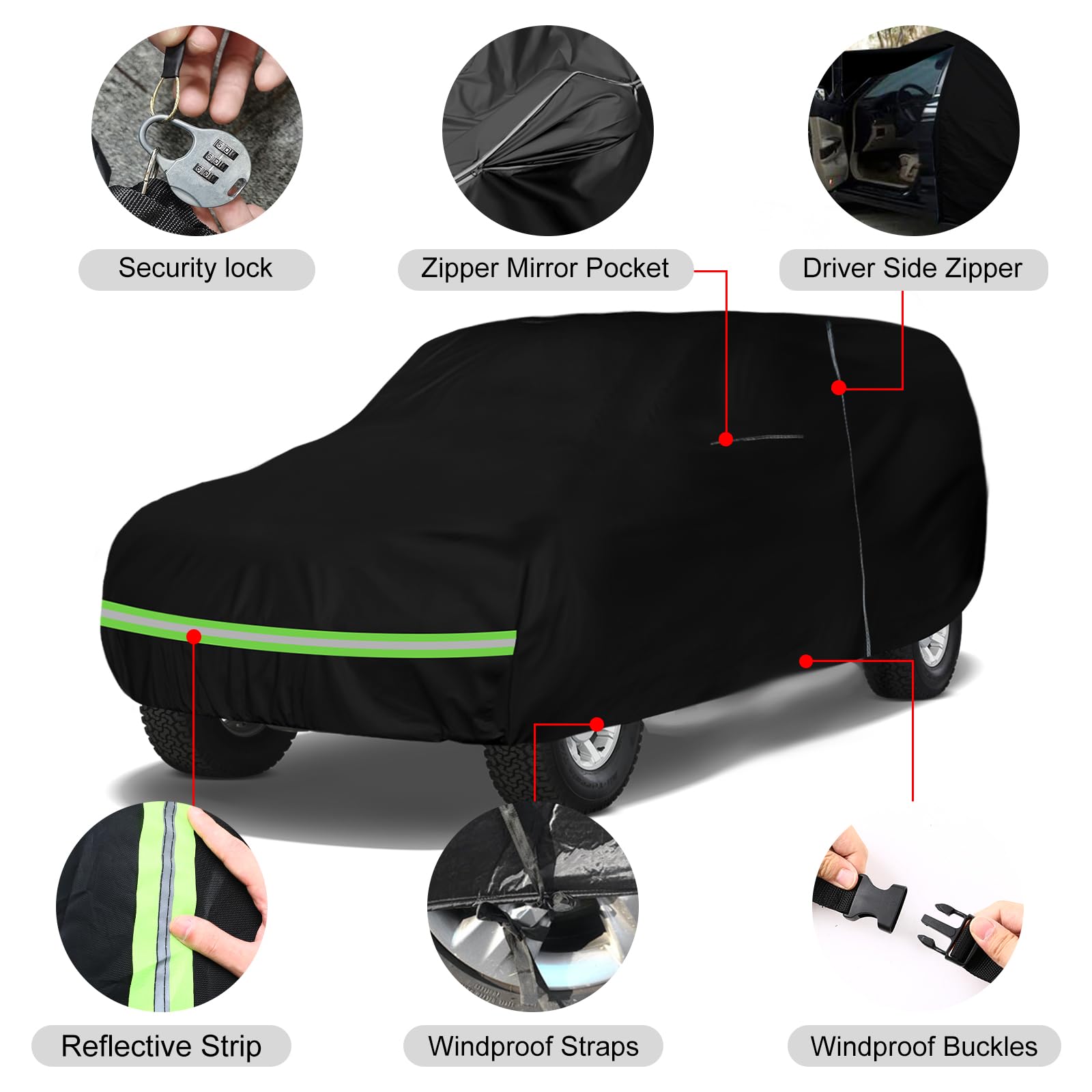 Covelta Full Car Cover for 1993–2010 Jeep Grand Cherokee