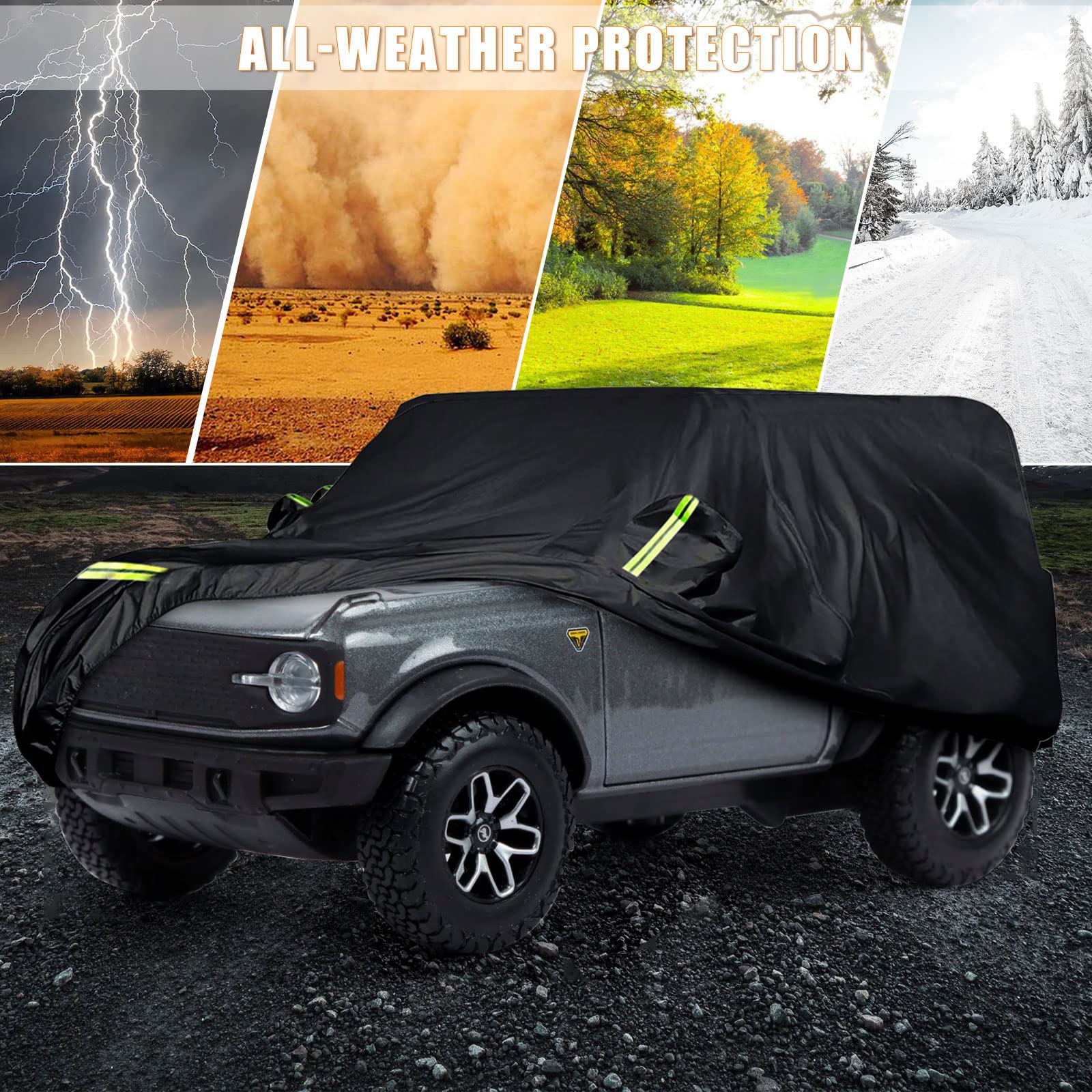 Covelta Full Car Cover for 2021–2026 Ford Bronco 2 Door