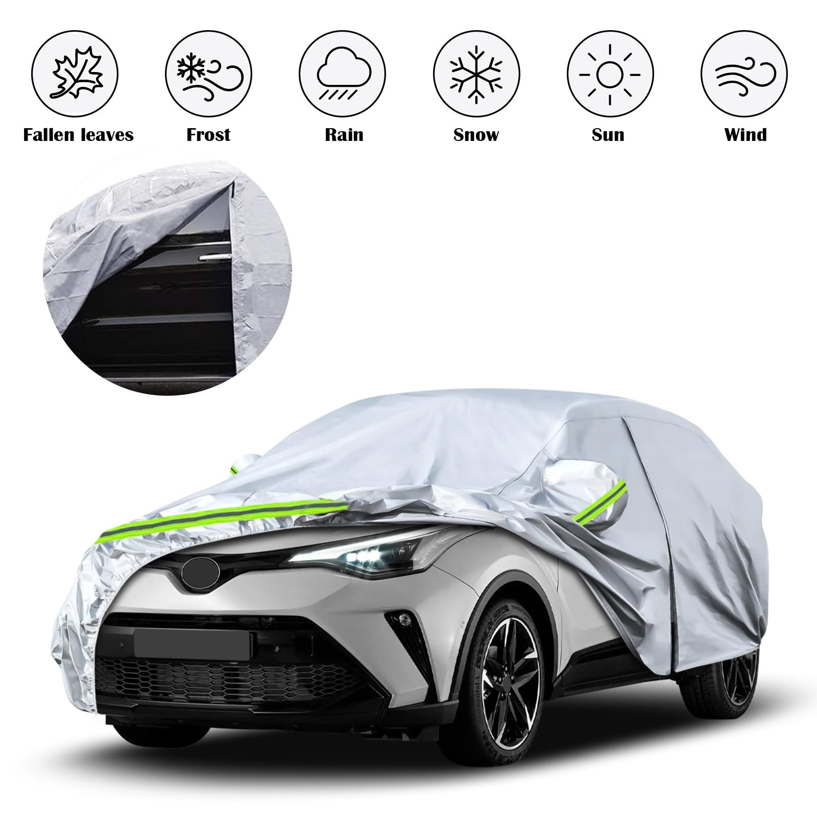 Covelta Full Car Cover for 2018–2024 Toyota C-HR