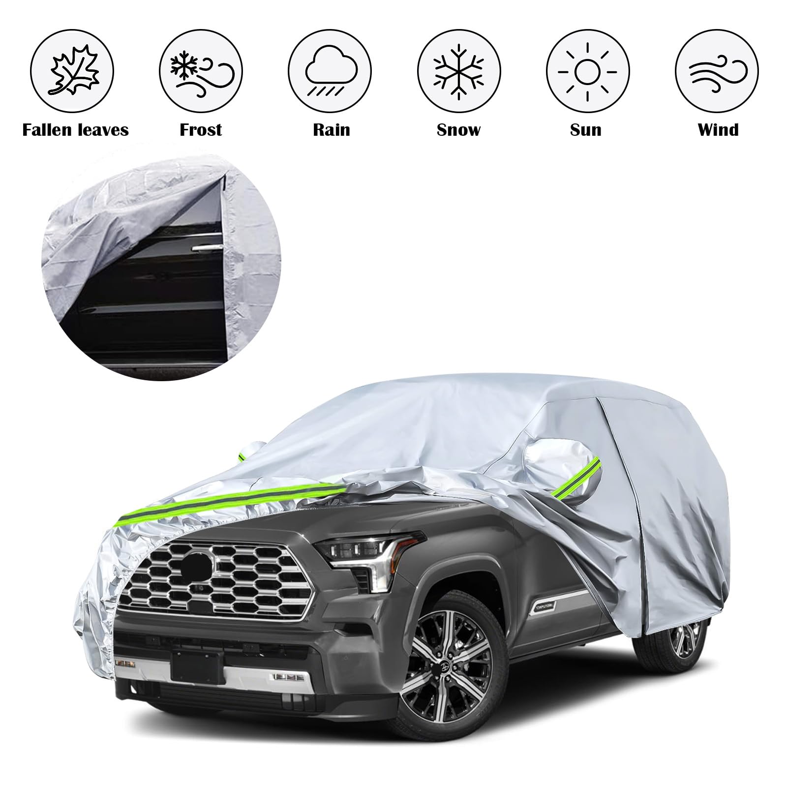 Covelta Full Car Cover for 2001–2026 Toyota Sequoia
