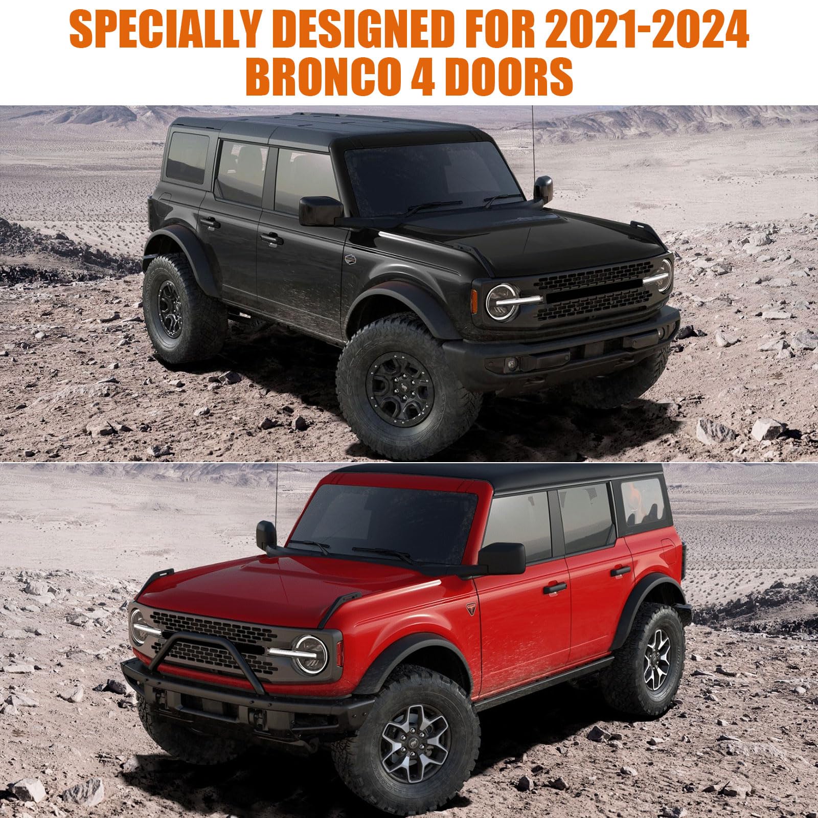 Covelta Full Car Cover for 2021–2026 Ford Bronco 4 Door