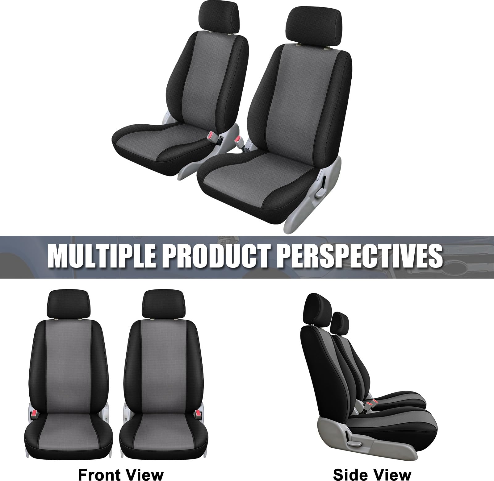 Covelta Front Bucket Seat Covers for 1995–2004 Toyota Tacoma