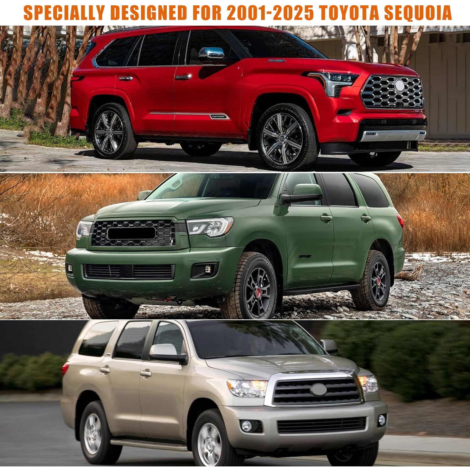 Covelta Full Car Cover for 2001–2026 Toyota Sequoia