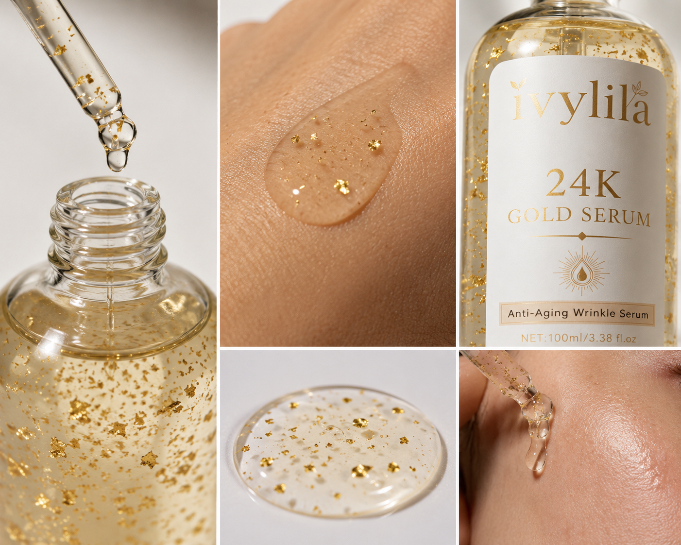 IvyLia™ 24K Gold Day & Night Serum Duo