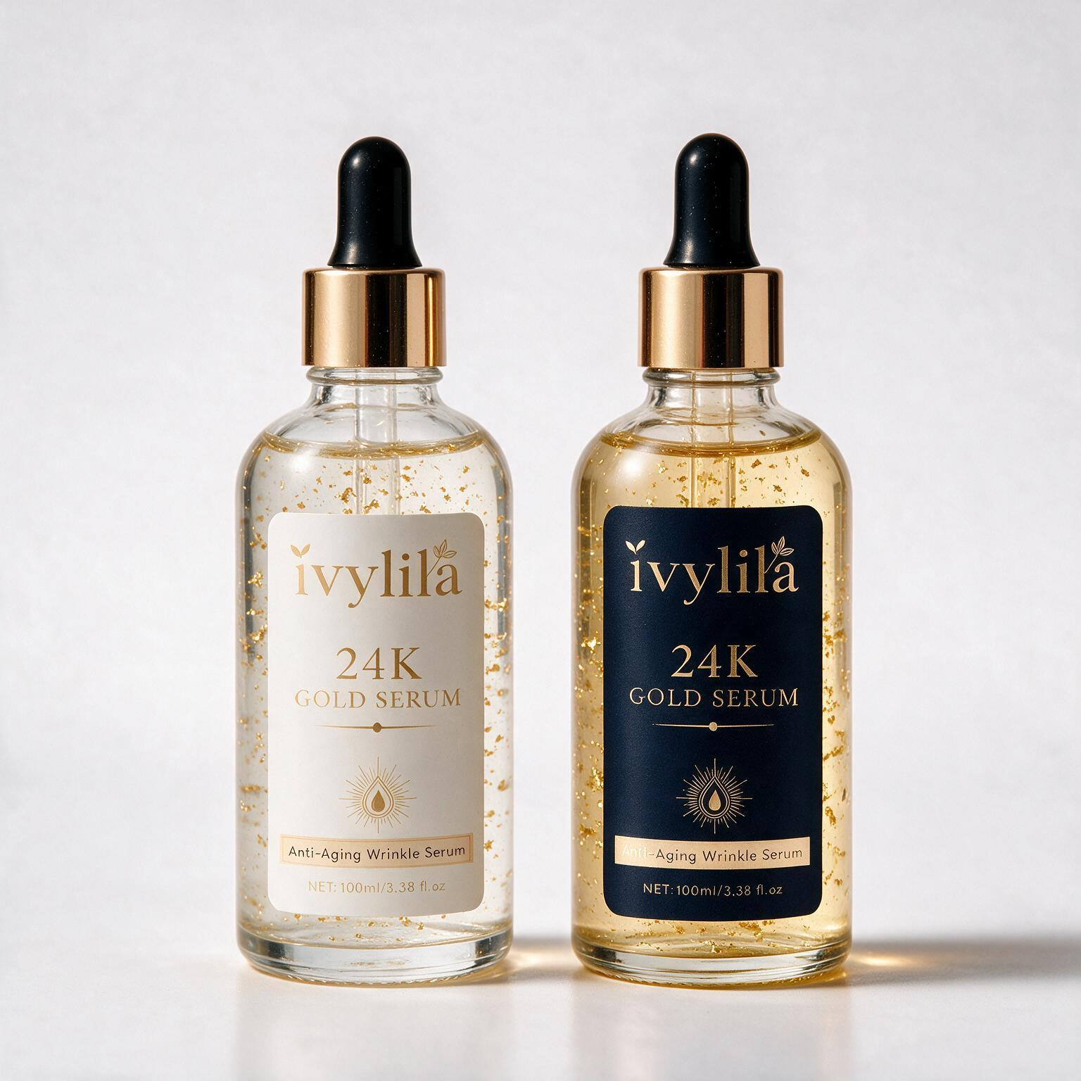 IvyLia™ 24K Gold Day & Night Serum Duo
