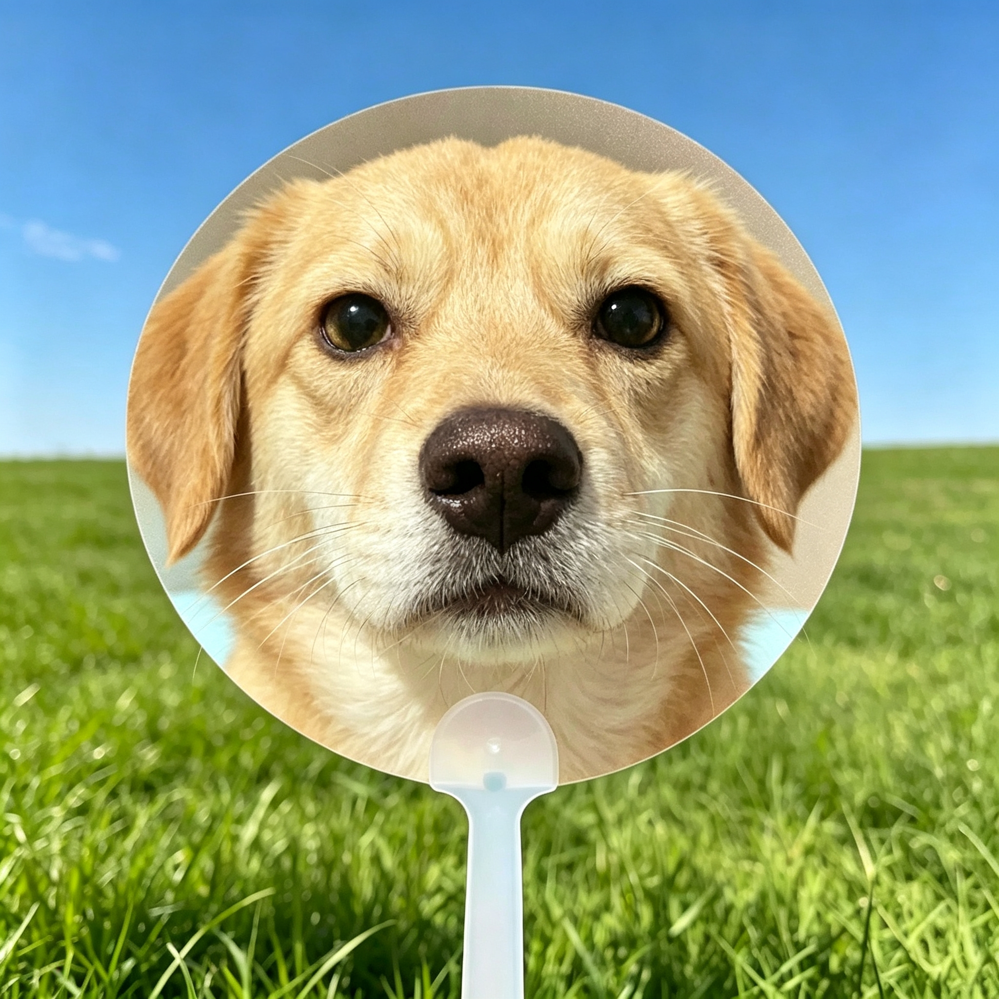 Custom Personalized Pet  Fan