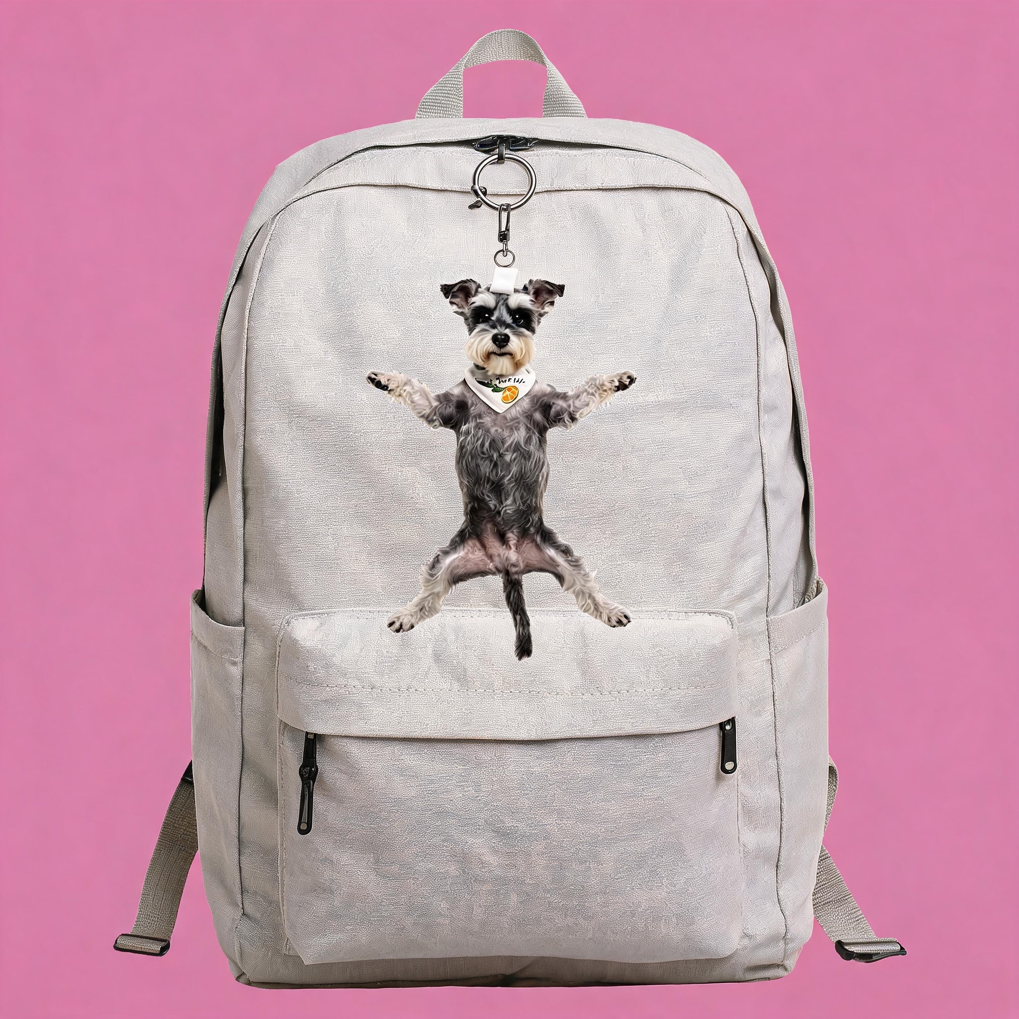 Custom  Personalized Pet Portrait Plush Charm