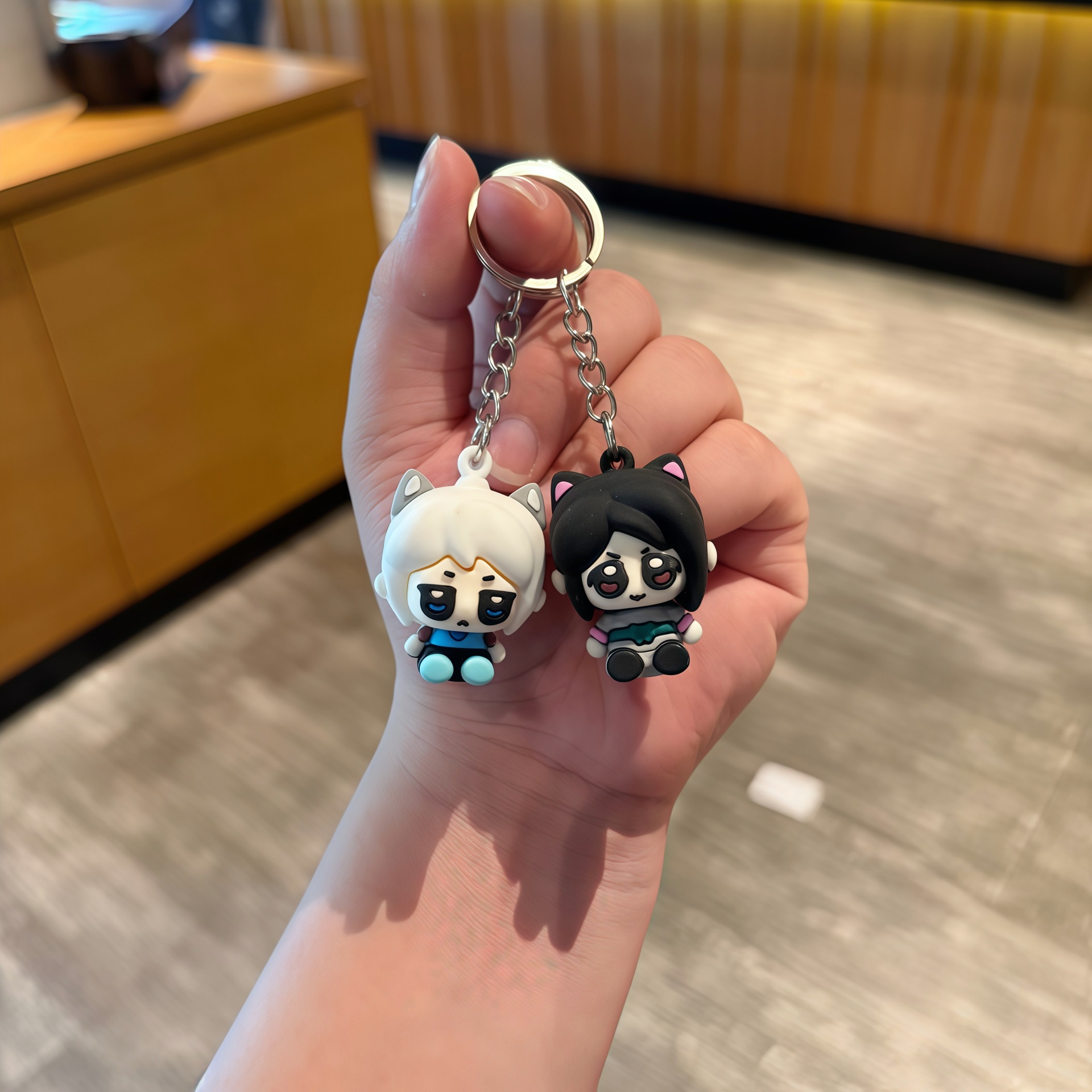 New cute Valorant Q-version keychain, backpack pendant, plush toy, blind box, promotional small gifts wholesale