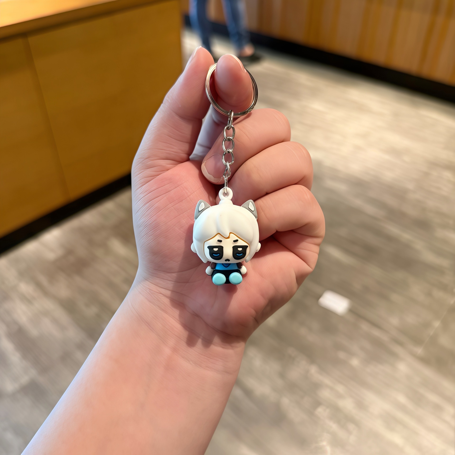 New cute Valorant Q-version keychain, backpack pendant, plush toy, blind box, promotional small gifts wholesale