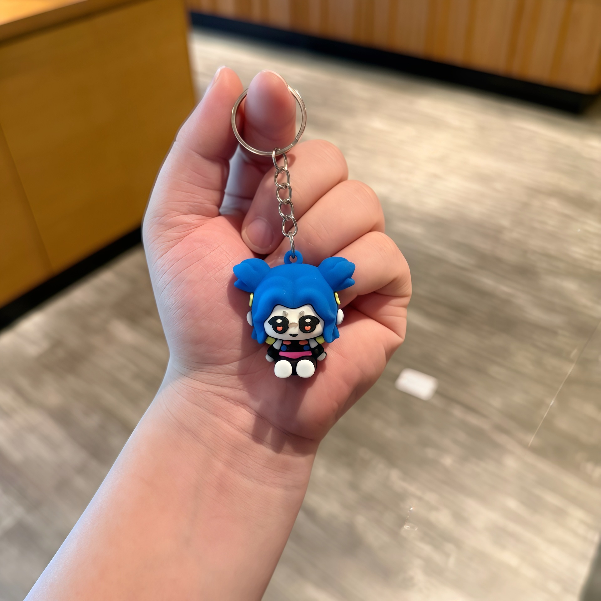 New cute Valorant Q-version keychain, backpack pendant, plush toy, blind box, promotional small gifts wholesale