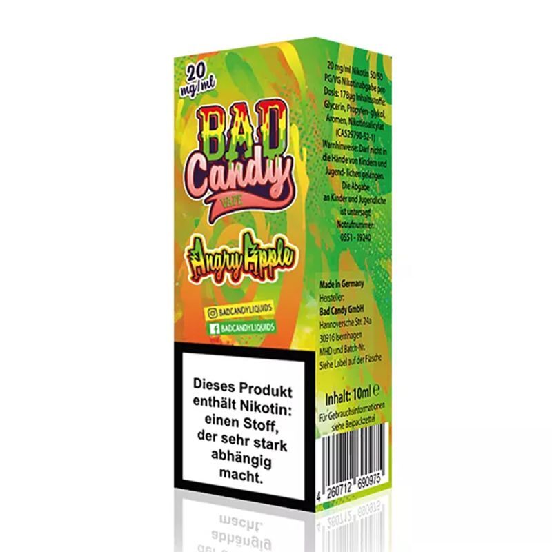 BAD CANDY Angry Apple 20mg/ml Nic Salt 10ml