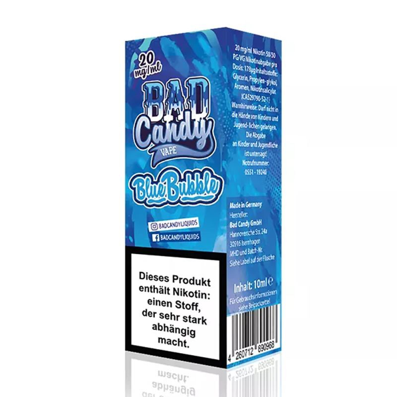 BAD CANDY Blue Bubble 20mg/ml Nic Salt 10ml