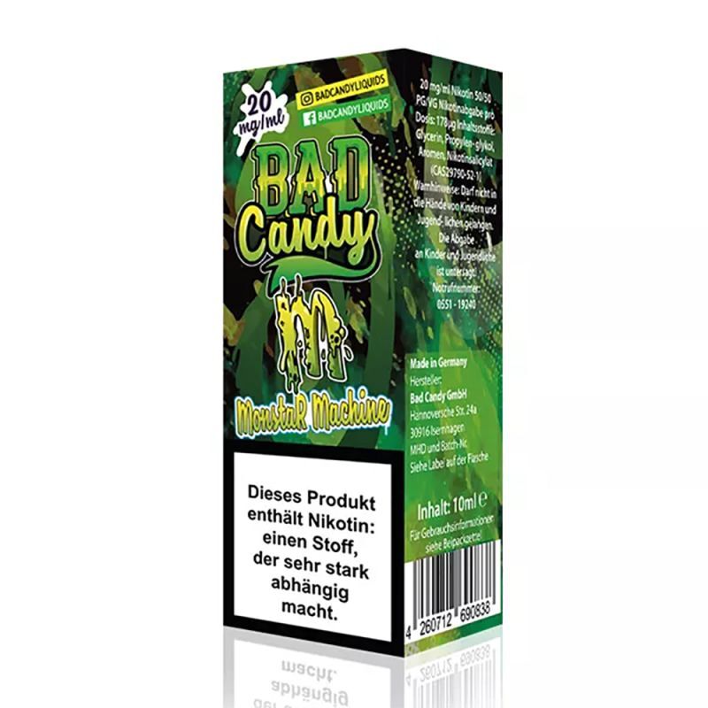 BAD CANDY MonstaR Machine 20mg/ml Nic Salt 10ml