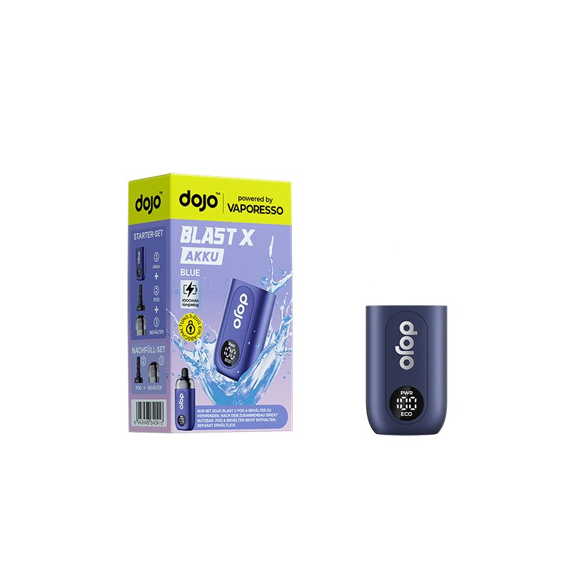VAPORESSO DOJO BLAST X Battery Device 1000mAh - Blue