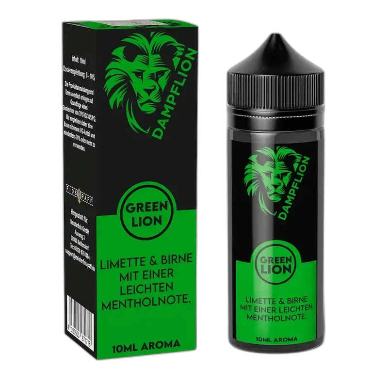 DAMPFLION ORIGINALS Green Lion 0mg Longfill Aroma 10ml