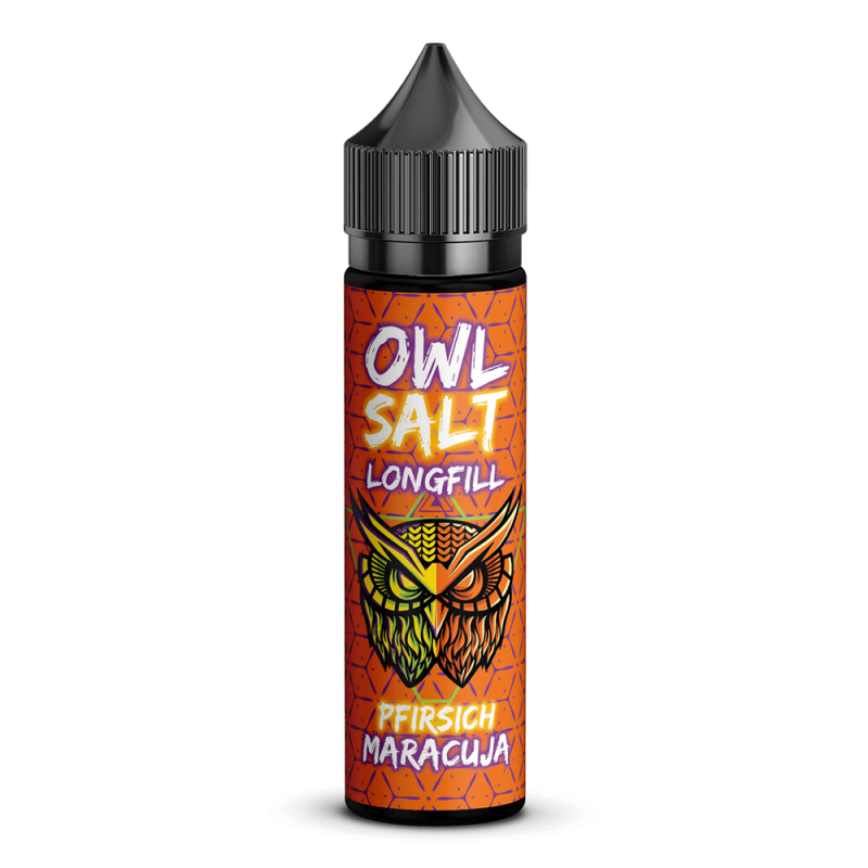 OWL SALT Peach Passion Fruit 0mg Longfill Aroma 10ml