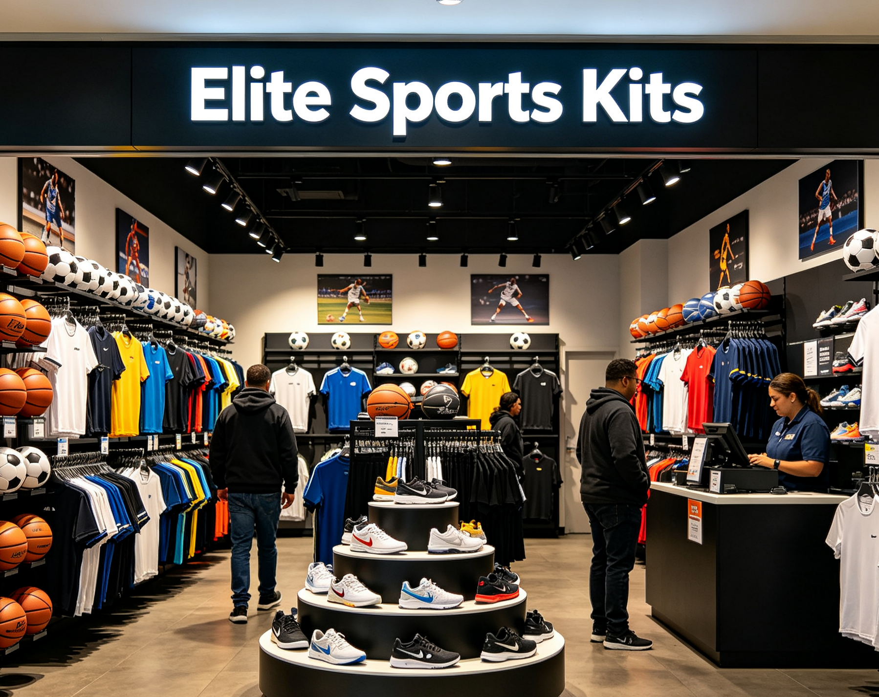Dedicated Sports Jersey Store Showcase