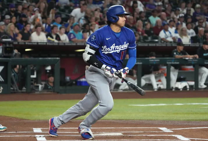 Dodgers No 17 Shohei Ohtani jersey back nameplate profile
