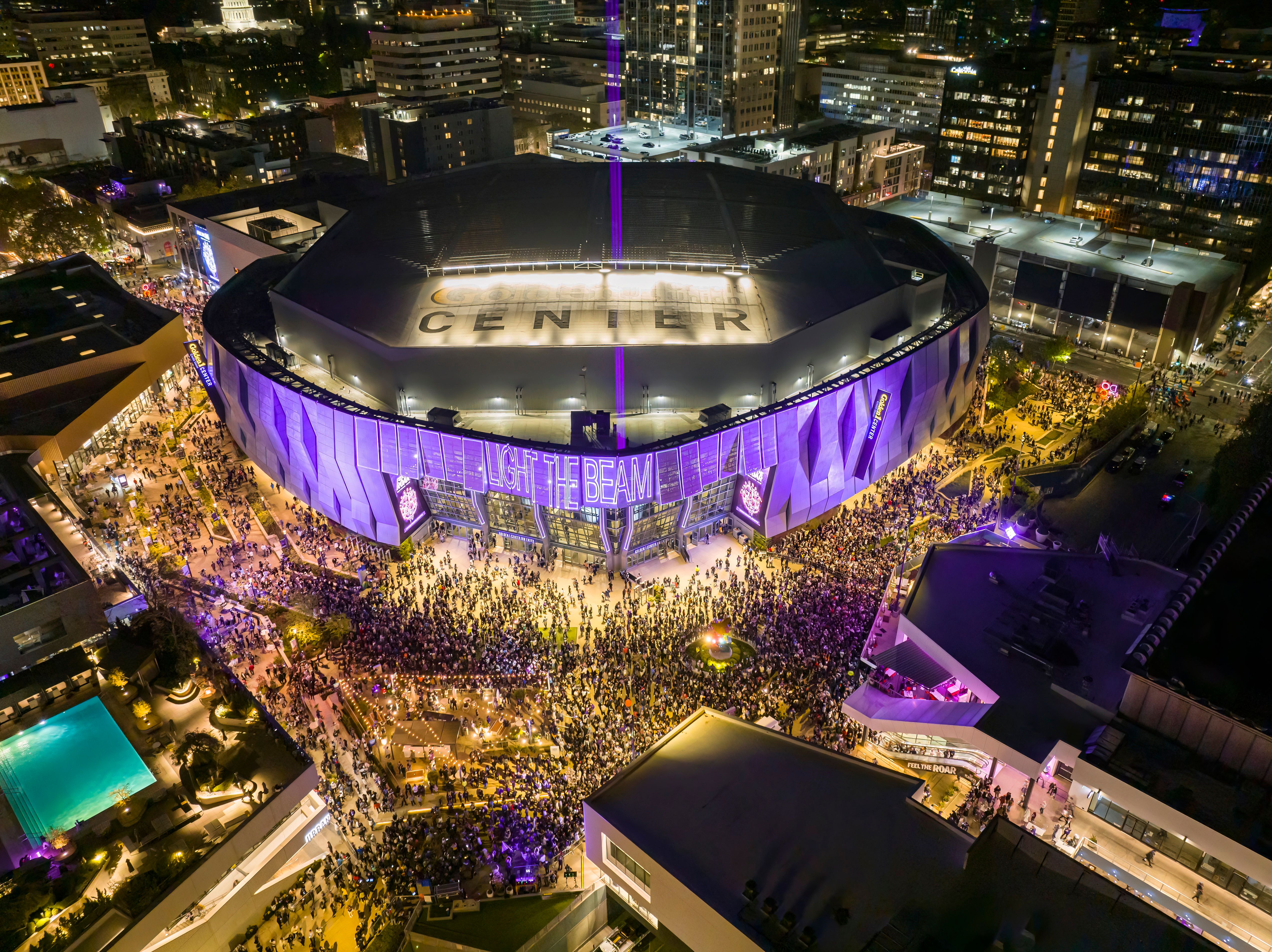 NBA arena glowing under the lights ahead of the 2026-27 season tip-off