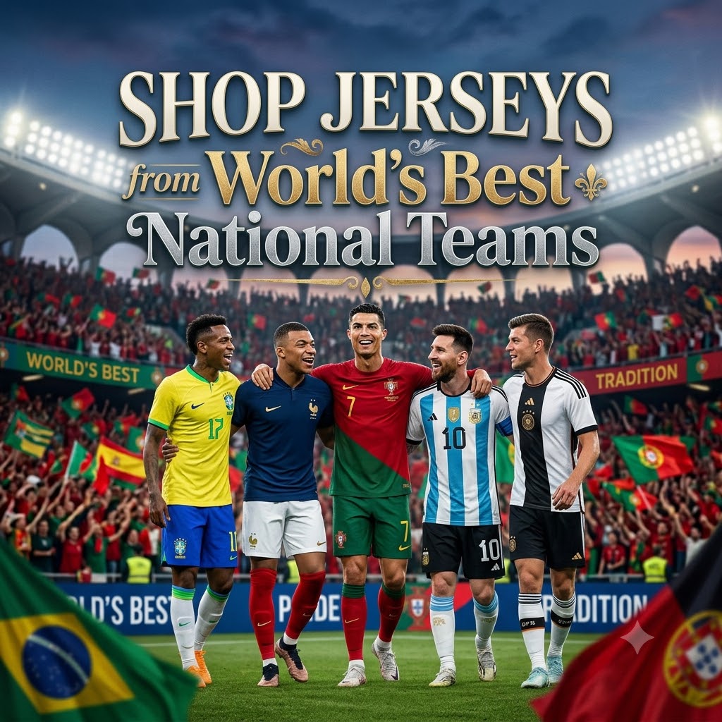 National Team Soccer Jerseys