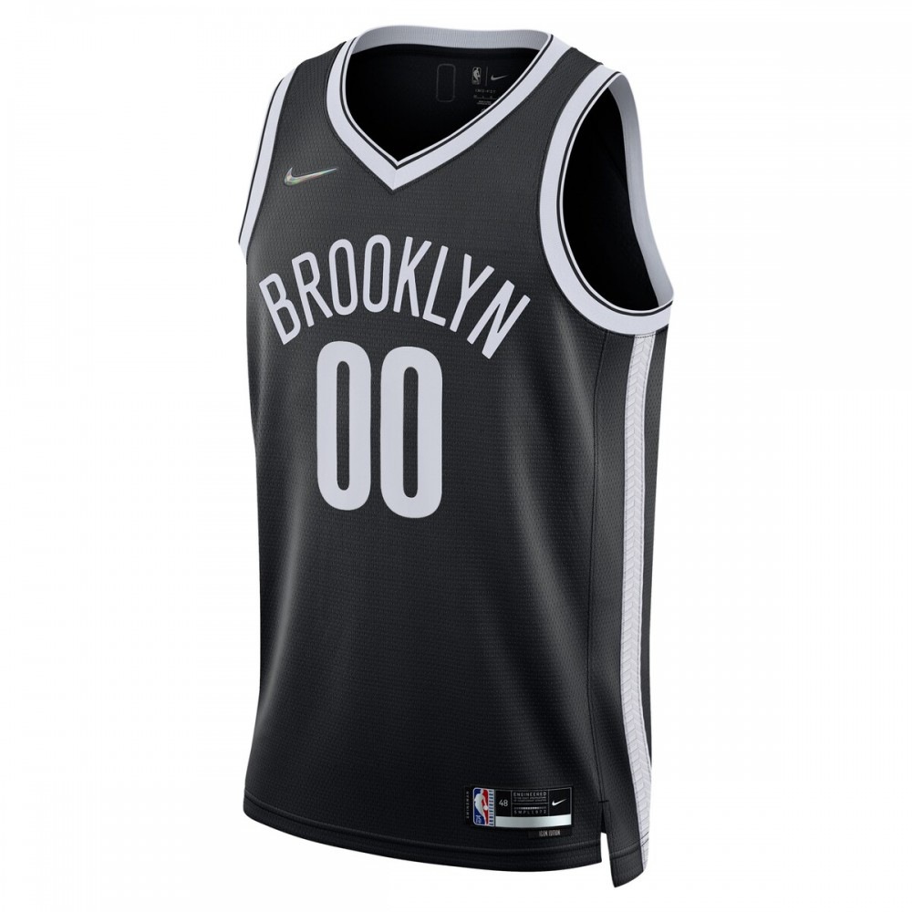 Brooklyn Nets 2021/22 Diamond Swingman Custom Jersey-Icon Edition-Black