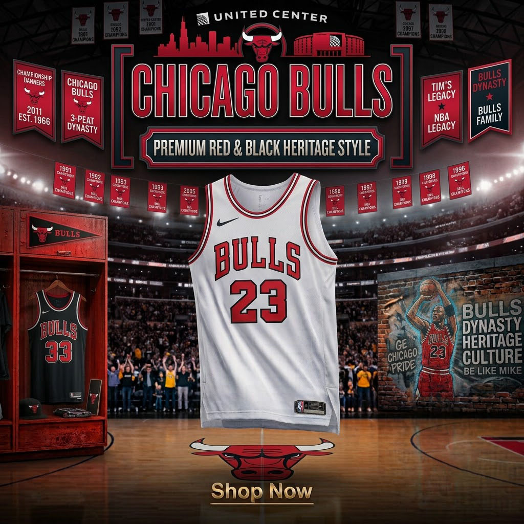 Chicago Bulls Basketball Apparel