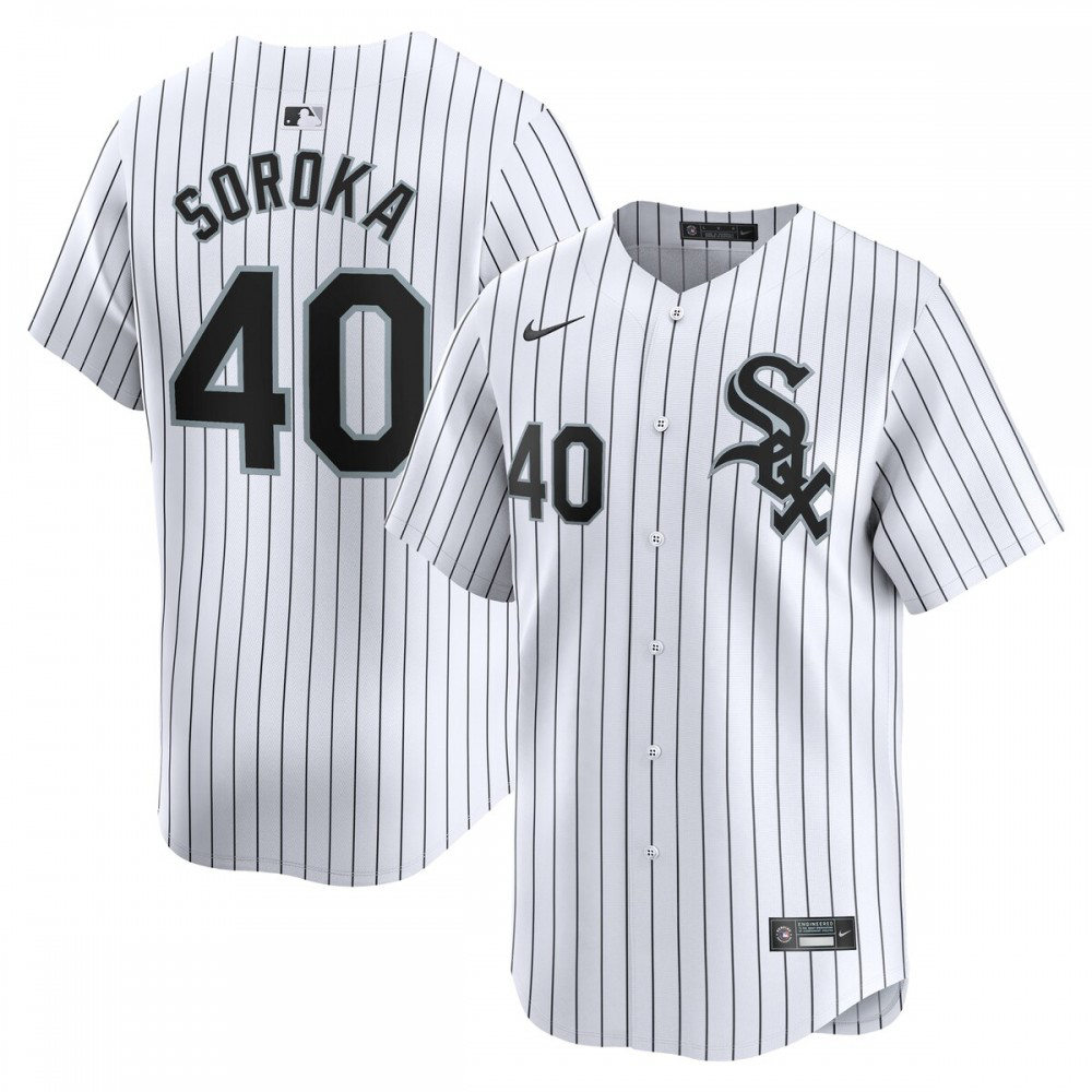 Michael Soroka Chicago White Sox Nike Home Limited Player Jersey White