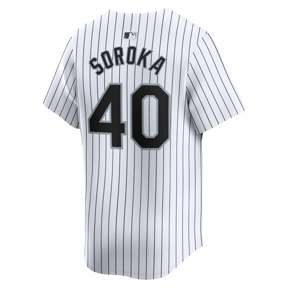 Michael Soroka Chicago White Sox Nike Home Limited Player Jersey White
