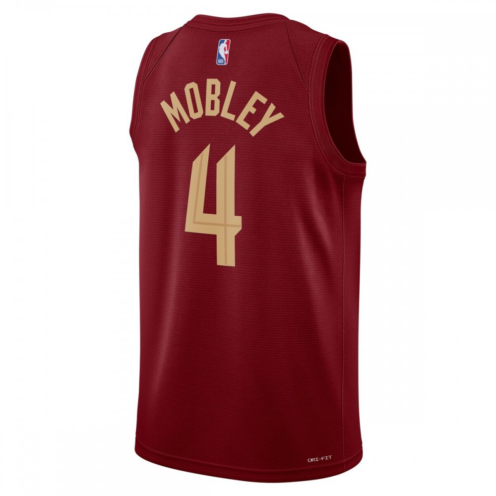 Evan Mobley Cleveland Cavaliers 2022/23S wingman Jersey Wine-Icon Edition