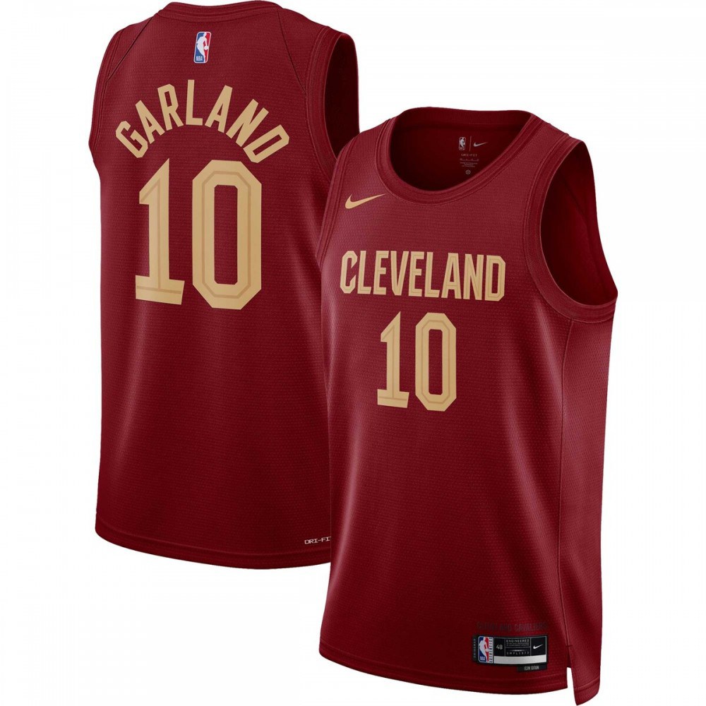 Darius Garland Cleveland Cavaliers 2022/23 Swingman Jersey Wine-IconEdition