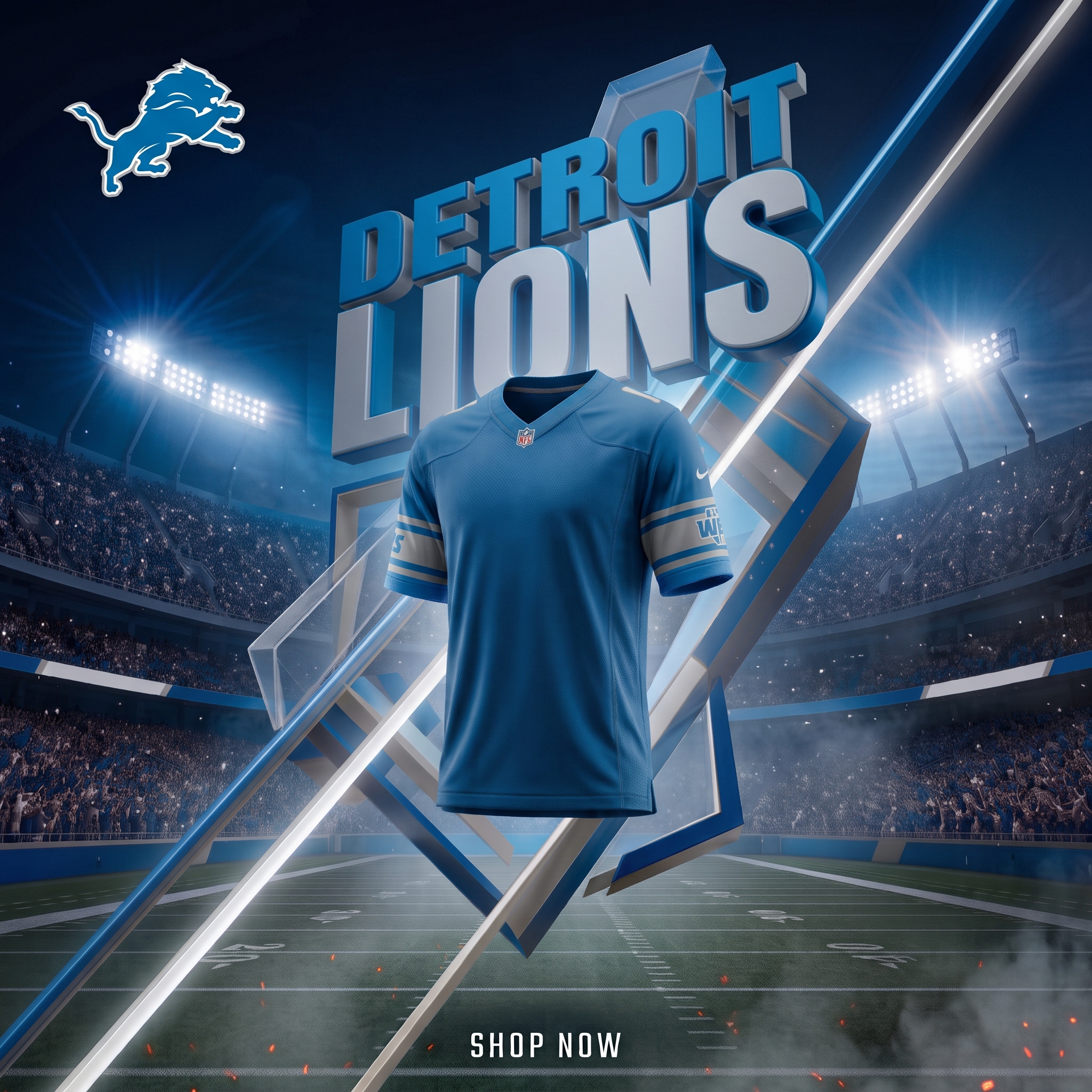 Detroit Lions Jerseys