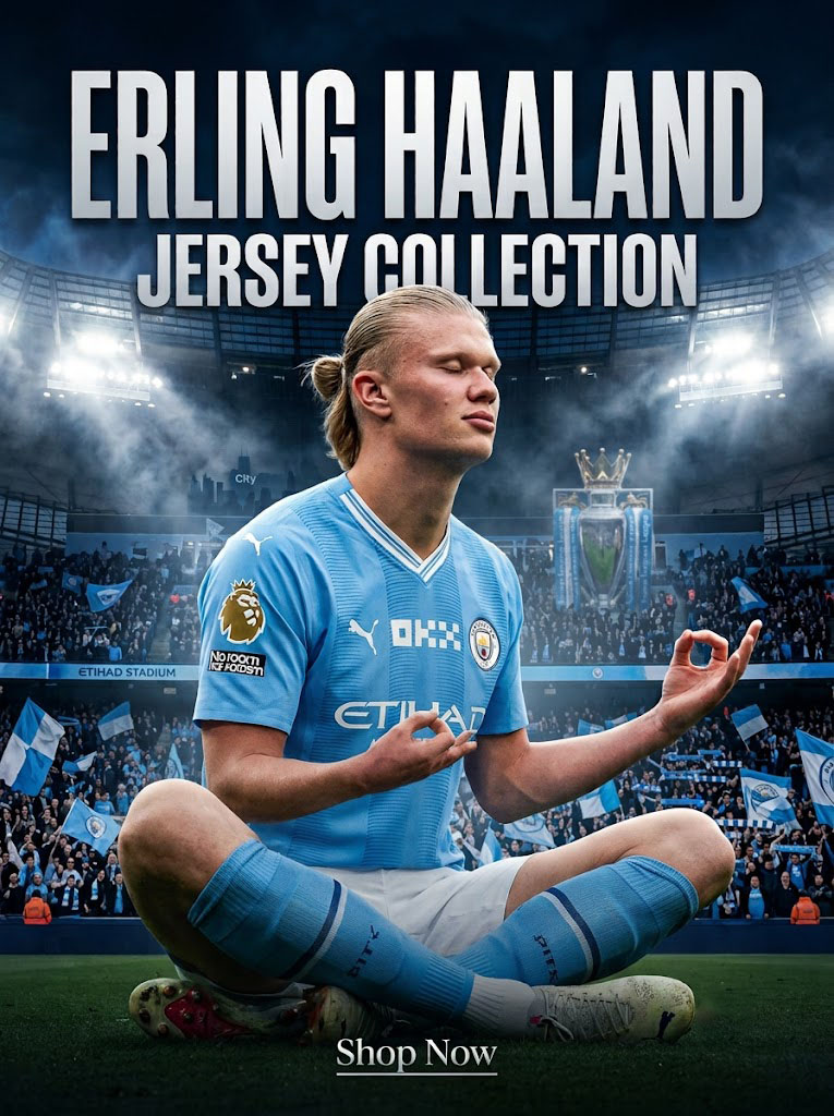 Erling Haaland Manchester City Soccer Jersey