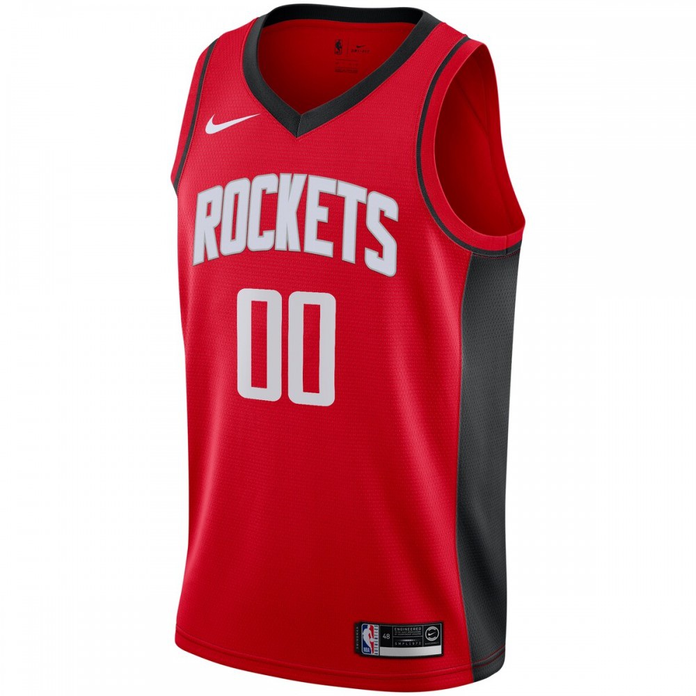 Houston Rockets 2020/21 Swingman Custom Jersey-Icon Edition-Red