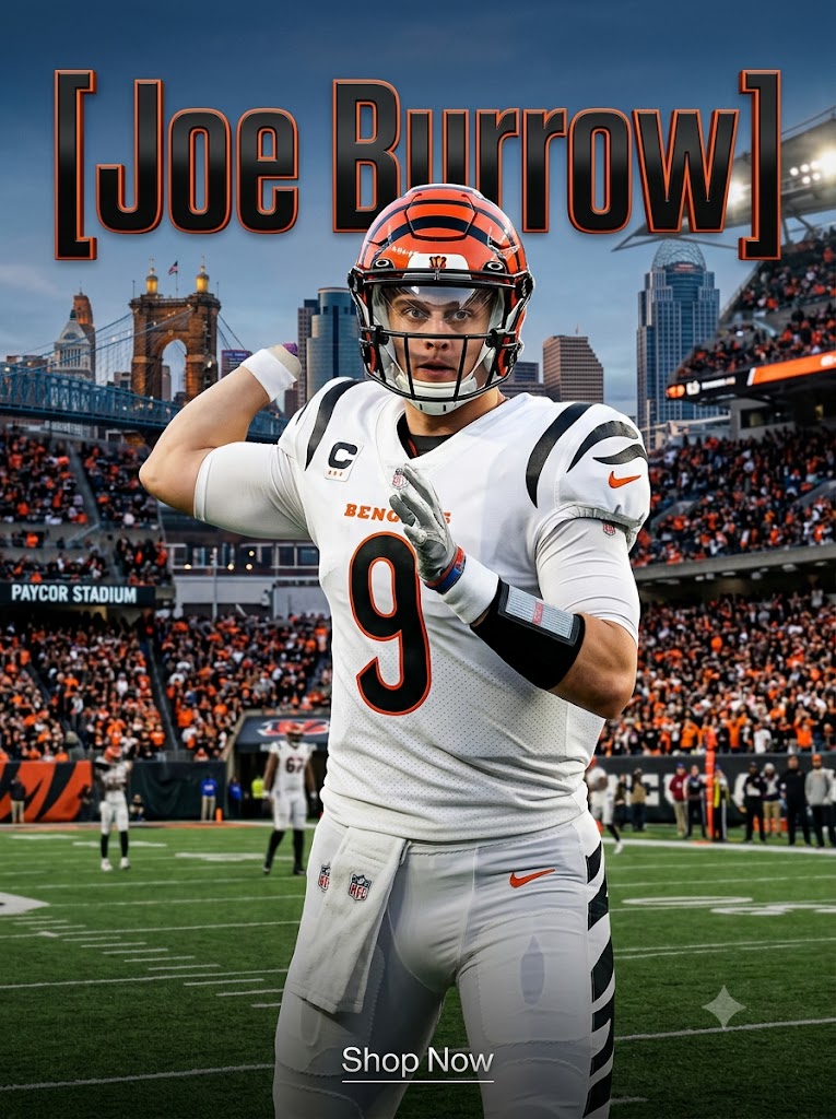 Joe Burrow Football Shirt
