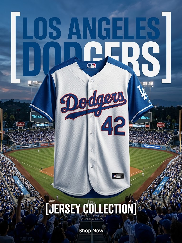LA Dodgers Baseball Apparel