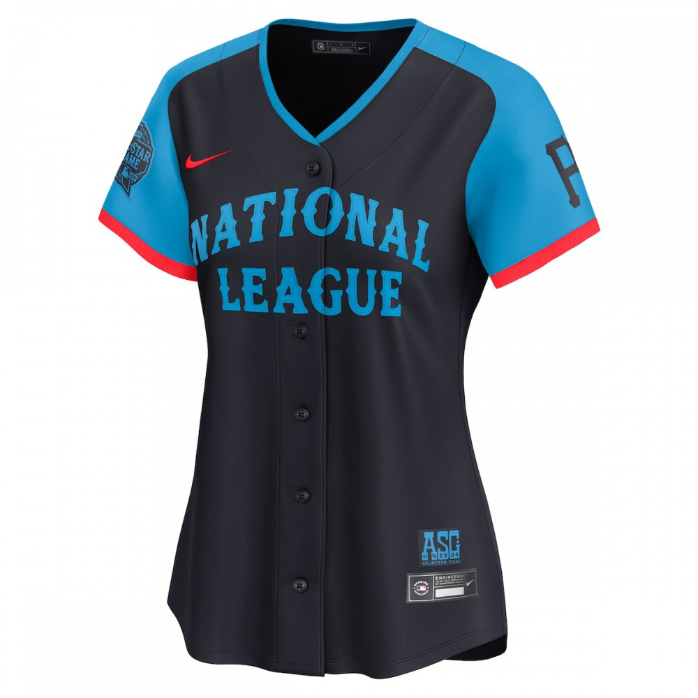Paul Skenes National League Women's 2024 MLB All-Star Game Limited Player Jersey-Navy