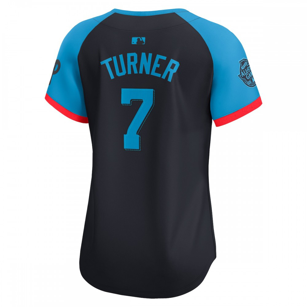 Trea Turner National League Women's 2024 MLB All-Star Game Limited Player Jersey-Navy