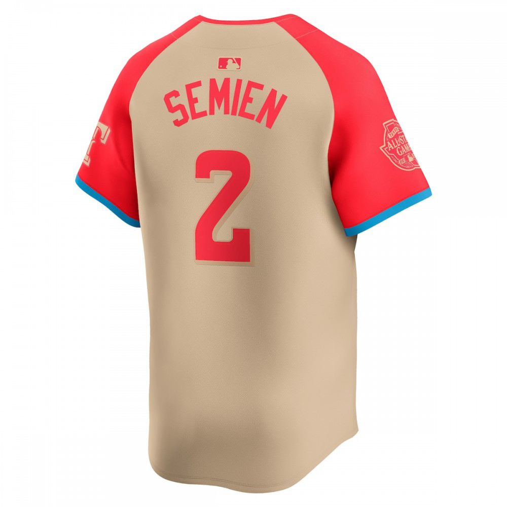 Marcus Semien American League 2024 MLB All-Sta rGame Limited Player Jersey-Cream