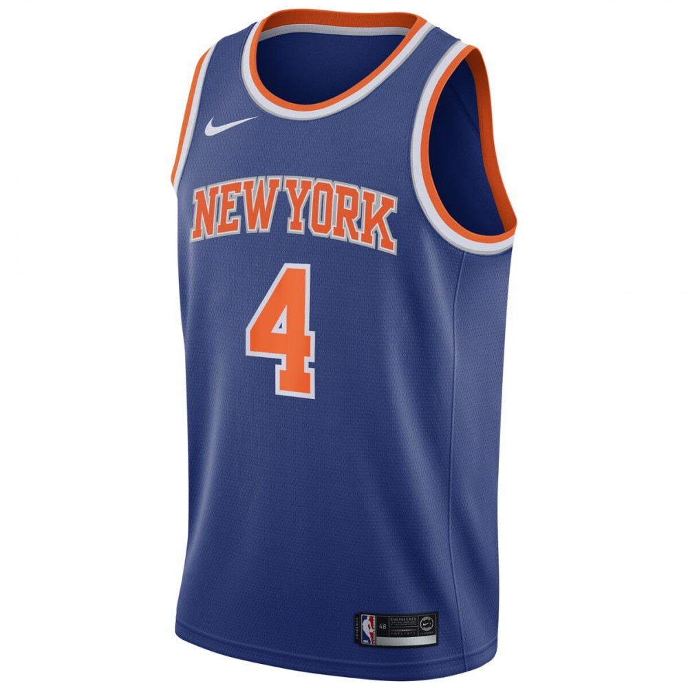  Derrick Rose New York Knicks Blue 2020/21 Swingman Jersey-Icon Edition