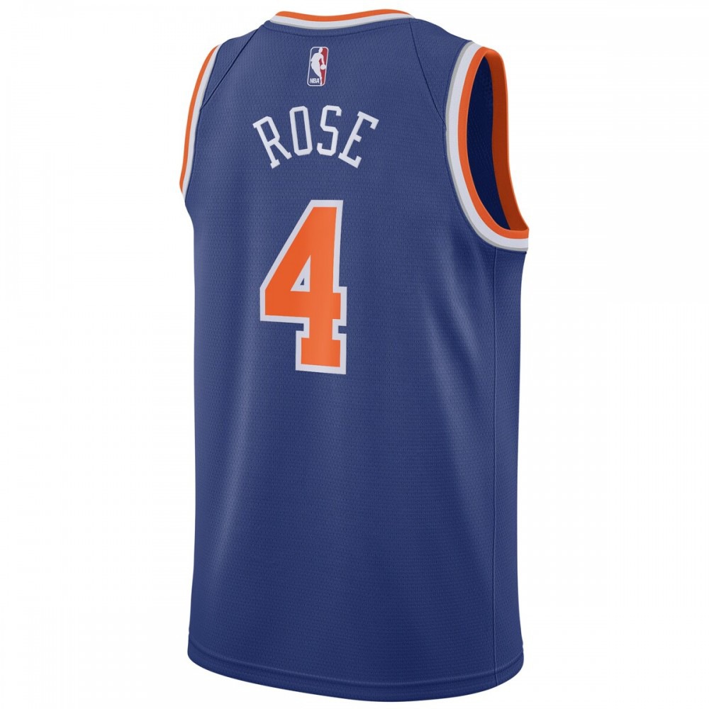  Derrick Rose New York Knicks Blue 2020/21 Swingman Jersey-Icon Edition