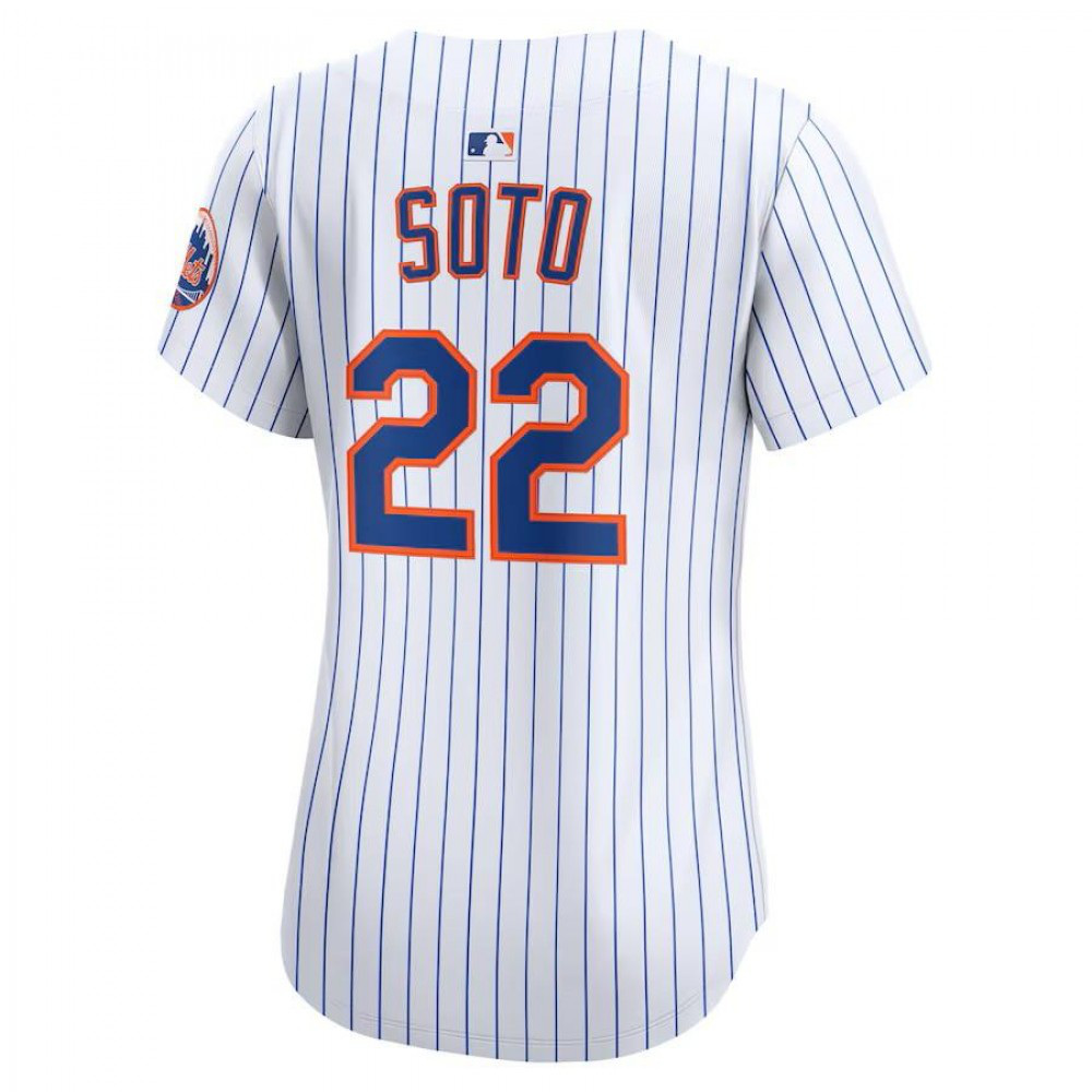 Juan Soto New York Mets Women's  Home Limited Player Jersey White