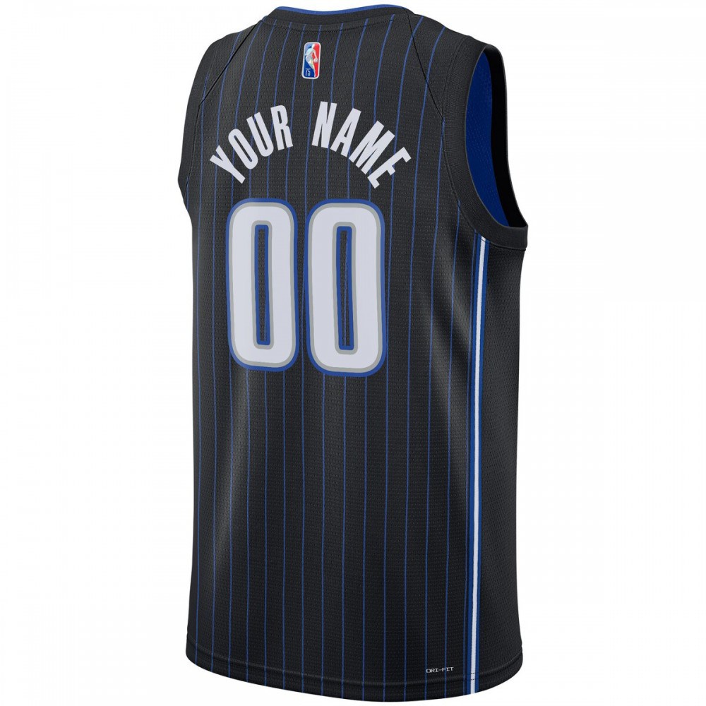 Orlando Magic 2021/22 Diamond Swingman Custom Jersey-Icon Edition-Black