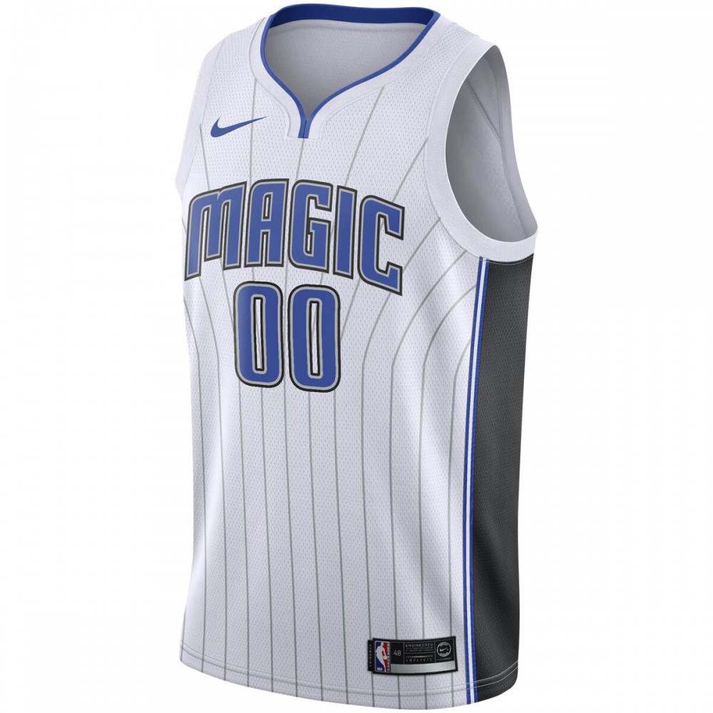 Orlando Magic Custom Swingman Jersey White-Association Edition