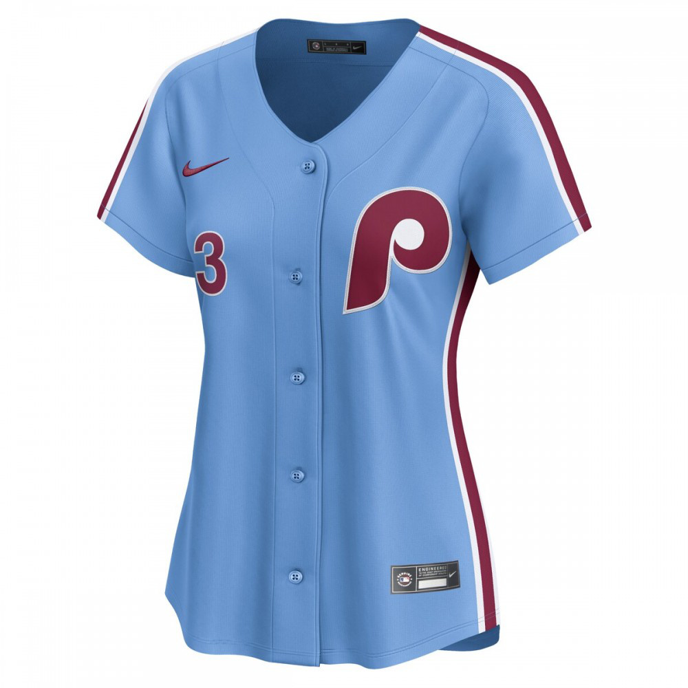 Bryce Harper Philadelphia Phillies  Women's Alternate Limited Player Jersey Light Blue