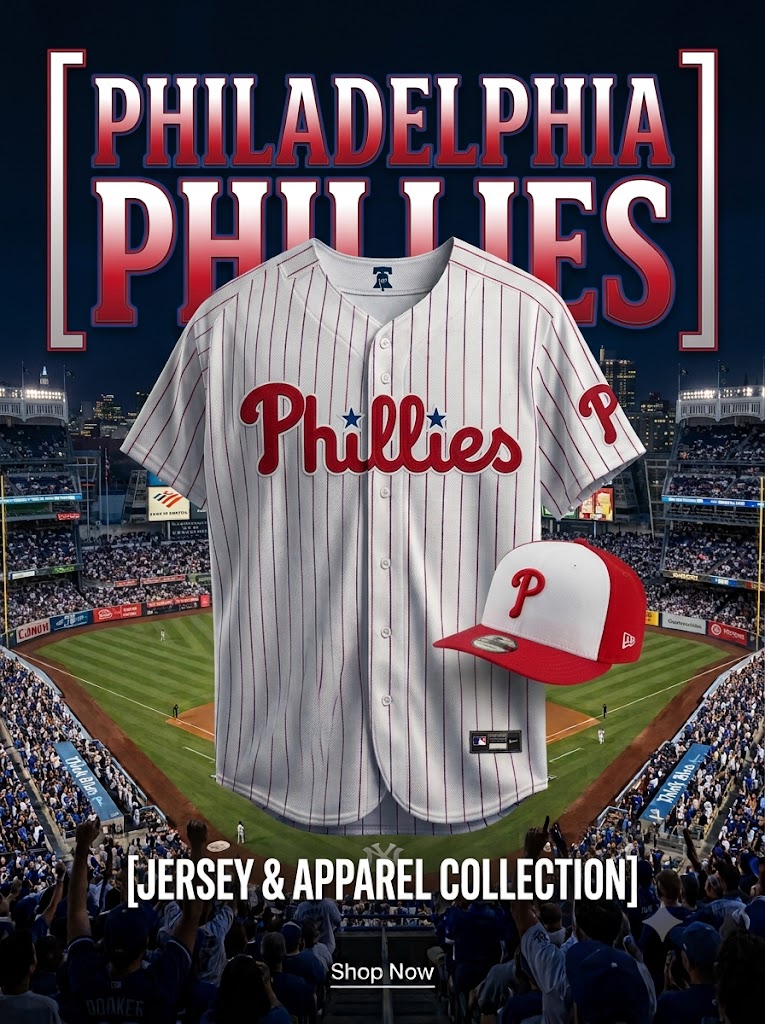 Philadelphia Phillies Baseball Apparel