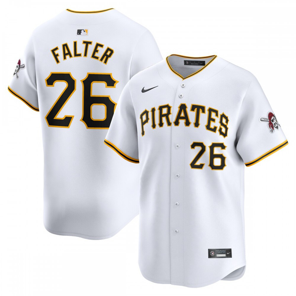 Bailey Falter Pittsburgh Pirates  Home Limited Player Jersey White