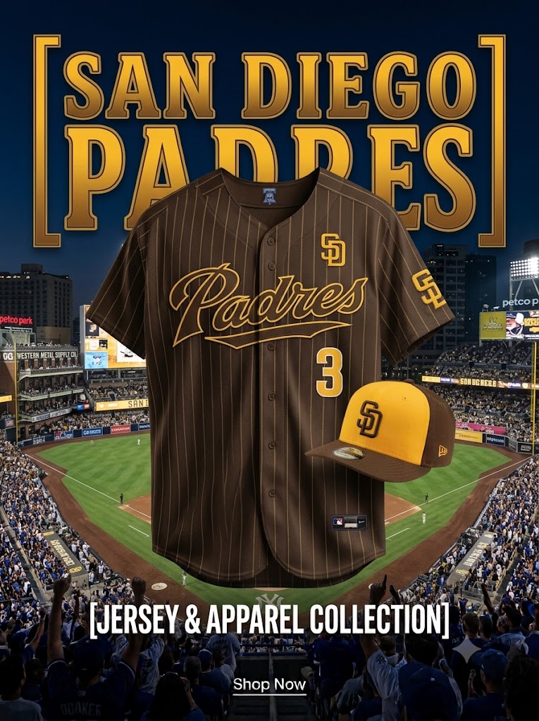 San Diego Padres Baseball Apparel
