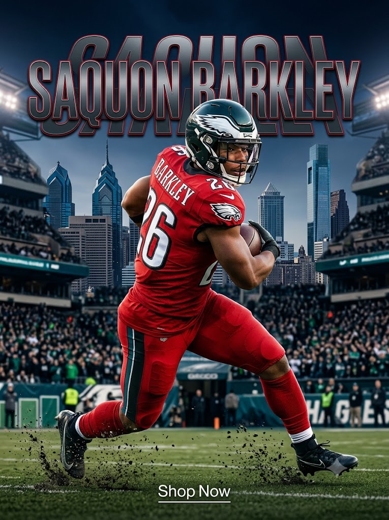 Saquon Barkley Football Shirt