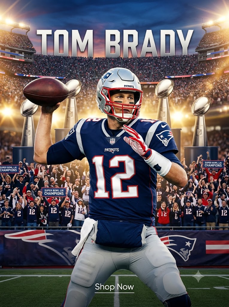 Tom Brady Football Shirt